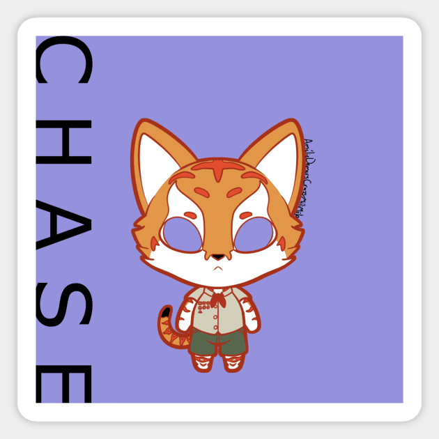 CHASE Sticker by CrazyMeliMelo